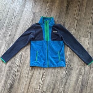 ✨ Columbia Youth Full-Zip Fleece Jacket – Size L (14/16) ✨